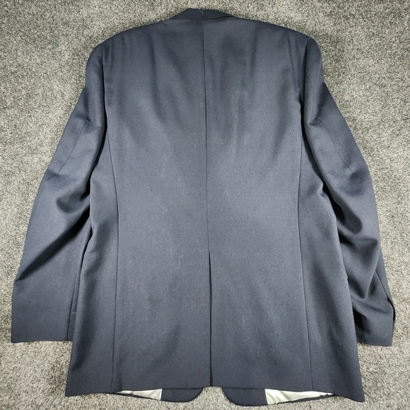 Jack Nicklaus Tournament Series Gold Button Navy Blue Sport Coat Blazer 44XL - Picture 9 of 14
